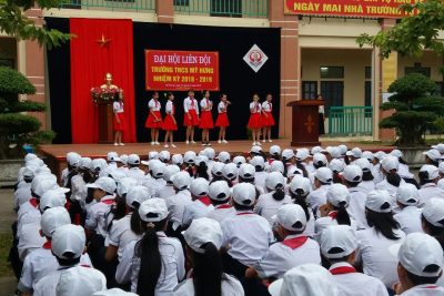 Đại hội Liên đội trường THCS Mỹ Hưng
