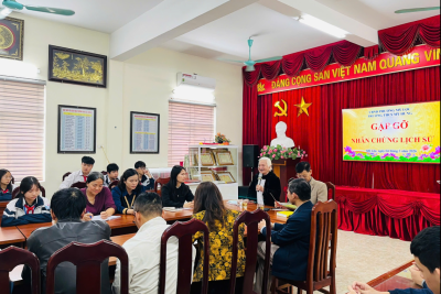 GIAO LƯU GẶP GỠ- NHÂN CHỨNG LỊCH SỬ